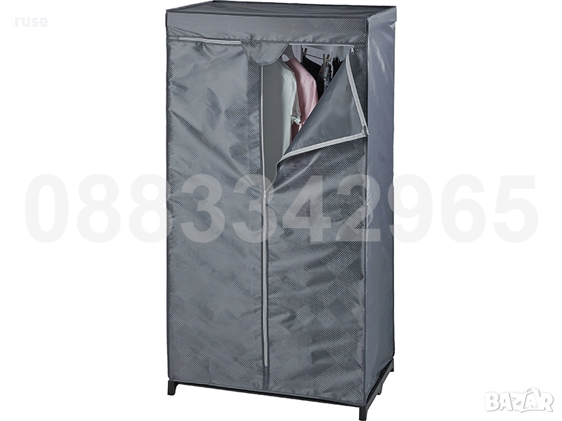 НОВИ! Текстилен гардероб 75 х 145 x 50 см, снимка 1
