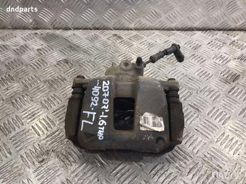 Преден ляв спирачен апарат Peugeot 207,1.6THP,2007г., снимка 1