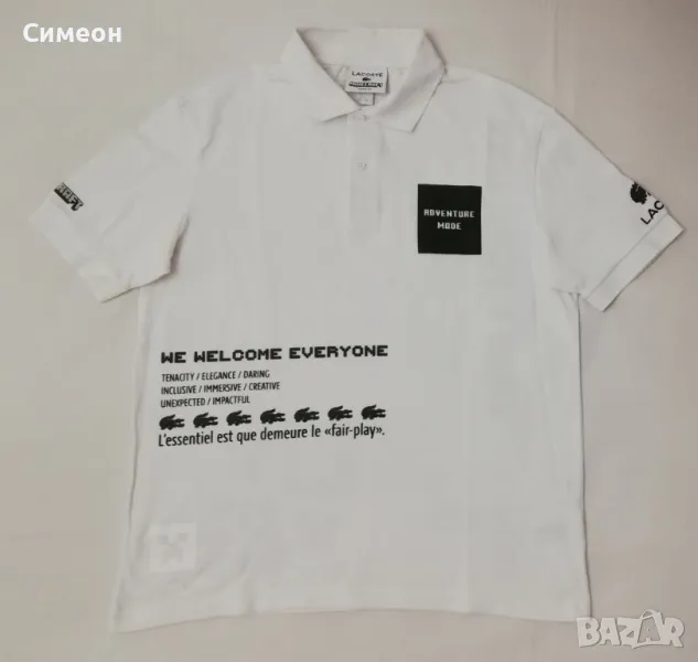 Lacoste x Minecraft Polo Shirt оригинална поло тениска Лакосте S/M, снимка 1