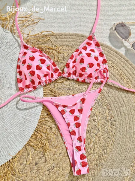 Бански Strawberry 5 - XS S M L XL размери, снимка 1