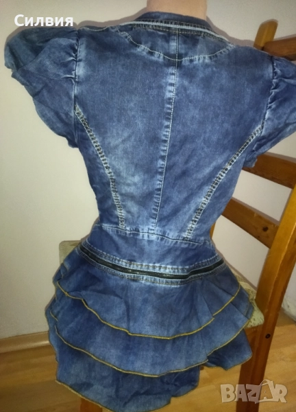 Дънково сако Junona размер S, снимка 1