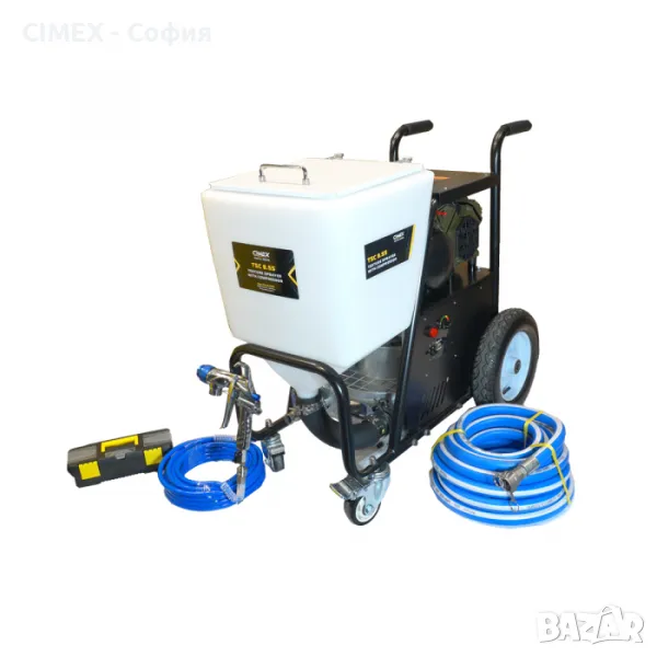 ПРОМО 22%!!! Машина за мазилки и шпакловки CIMEX TSC 8.55, снимка 1