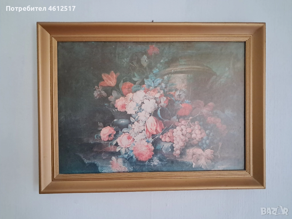 продавам картина натюрморт полша, снимка 1