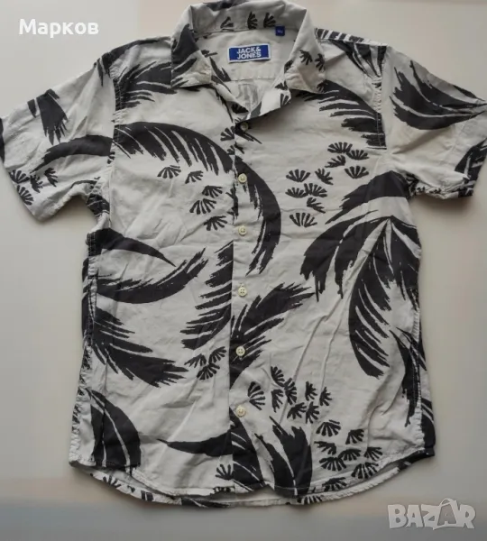 JACK & JONES - 152см - Детска Риза Къс Ръкав, снимка 1
