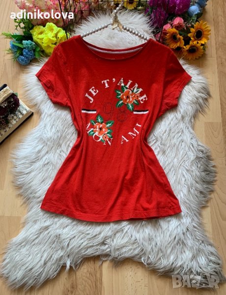 Червена тениска Primark, снимка 1