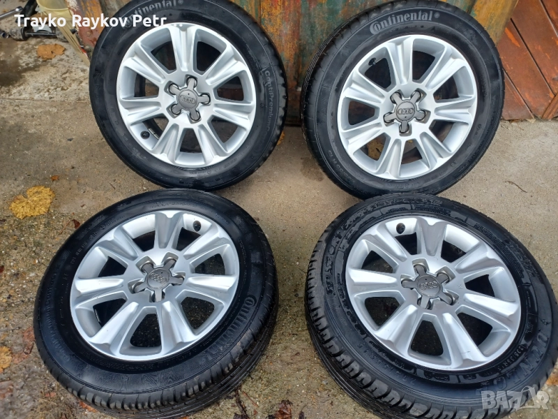 Оригинални джанти Ауди А1 А3 5x100 15 цола, снимка 1