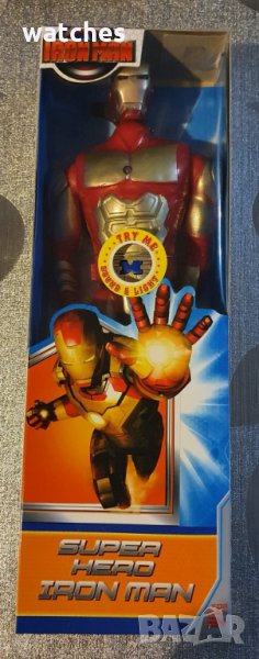 Музикален и светещ  Iron Man /Железният човек/, снимка 1