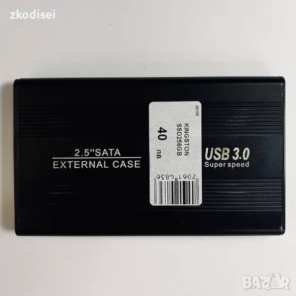 Външен хард KINGSTON SSD256GB, снимка 1