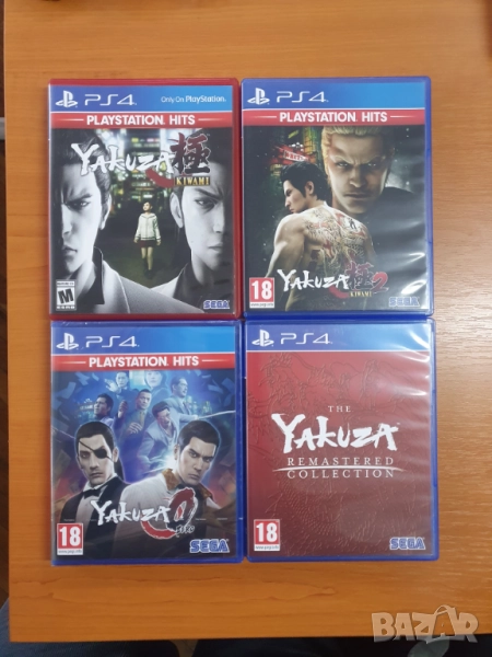 Колекция Yakuza игри за PS4, снимка 1