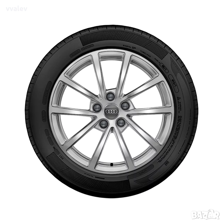 ДЖАНТИ С ГУМИ К-Т VAG 17 Цола - 4K00735478Z8 ОРИГИНАЛНИ , снимка 1