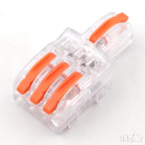 Клеми за свързавне на проводници SPL-24 PCT / 10 бр., снимка 1