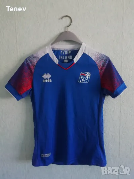Исландия оригинална футболна тениска фланелка Iceland Errea , снимка 1