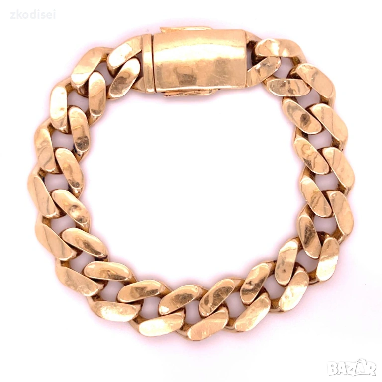 Златна дамска гривна 16,94гр. 20,0см. 14кр. проба:585 модел:35018-5, снимка 1