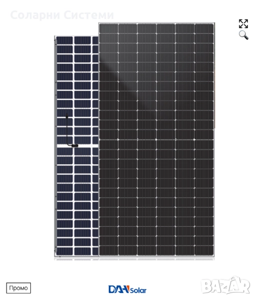Соларен панел DHN-72X16/DG – 580W, снимка 1