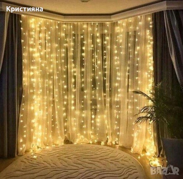 коледна завеса , снимка 1