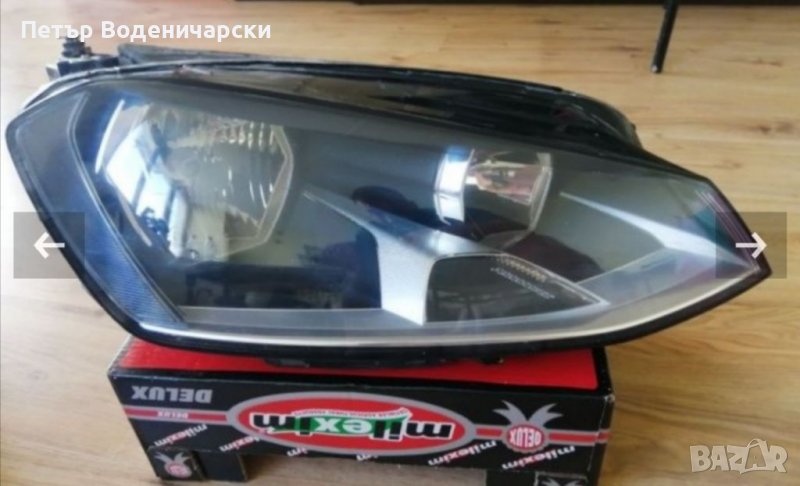 Оригинален десен фар за Фолксваген Голф 7 Пасат Б7 след 2010 Валео. С оригинален номер A046439 VW Go, снимка 1