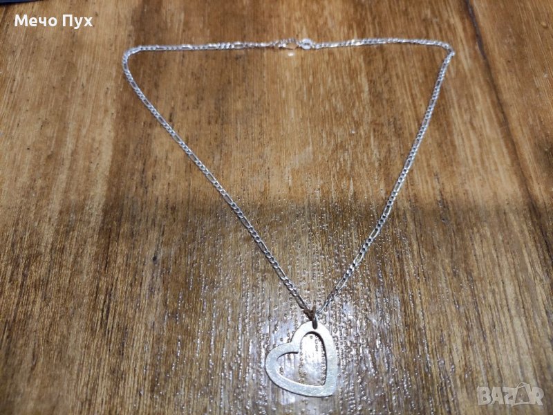 Сребърно колие (88), снимка 1