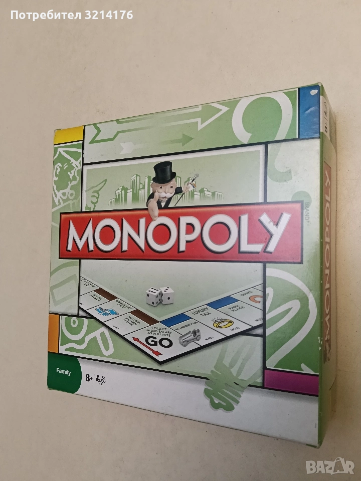 Настолна игра Монополи / Monopoly Класик – Семейна (отлично състояние), снимка 1