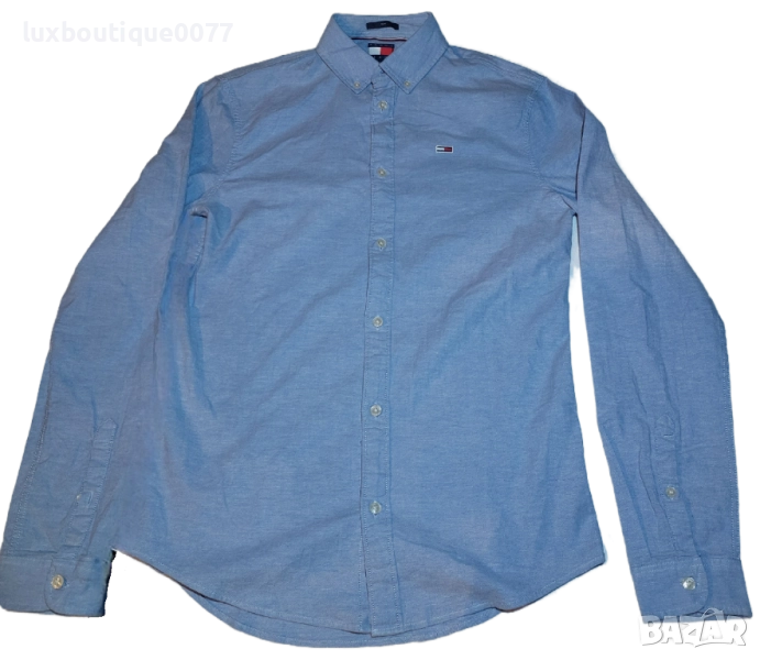 Чисто нова без етикет мъжка риза Tommy Jeans Oxford XS, снимка 1