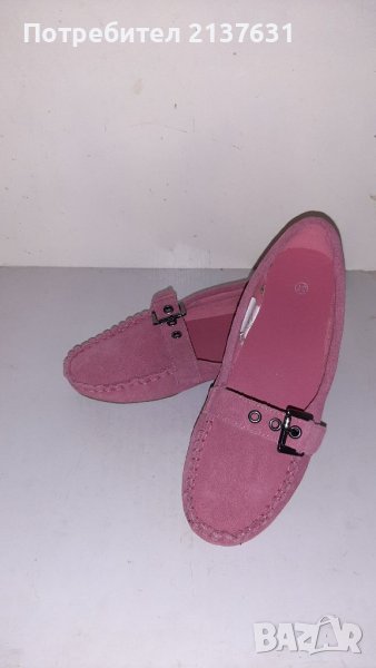 НОВИ  ! ДАМСКИ ВЕЛУРЕНИ ОБУВКИ  - N 37, снимка 1