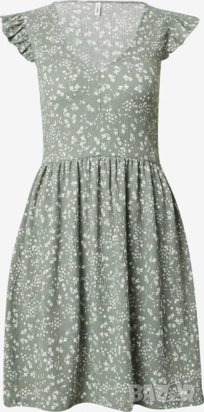 Дамска лятна рокля Only Regina, 75% вискоза, Масленозелена, XL, снимка 1