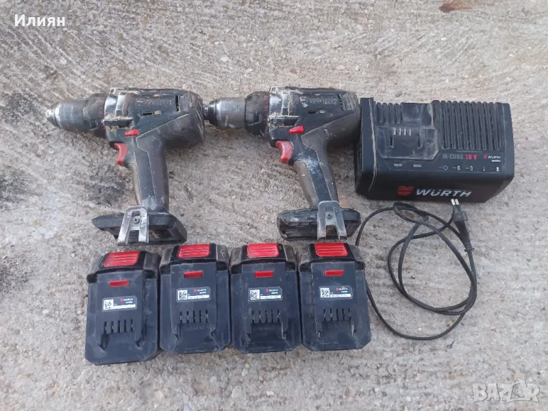 Акумулаторен ударен винтоверт , снимка 1