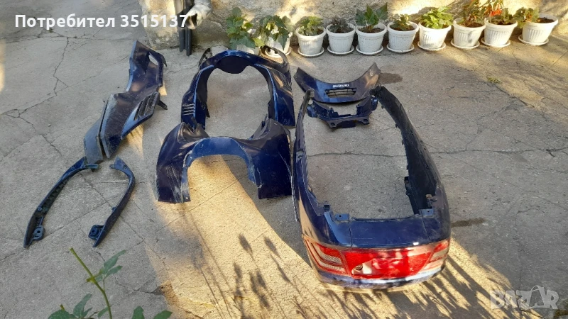 Suzuki Burgman An 400 1999 -02 Сузуки Бъргман пластмаси , снимка 1