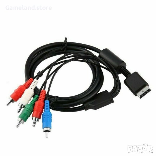 компонентен кабел HD TV - PlayStation PS1 PS2 PS3 - 60476, снимка 1