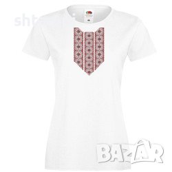 Дамска Тениска ШЕВИЦИ Шевица 1 Червено,Изненада,Подарък,Повод,Празник, снимка 1