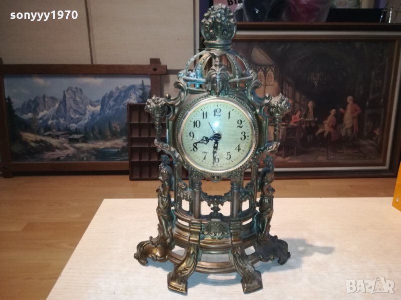 АНТИКА МЕД/МЕСИНГ-чАСОВНИК 2310211818, снимка 1