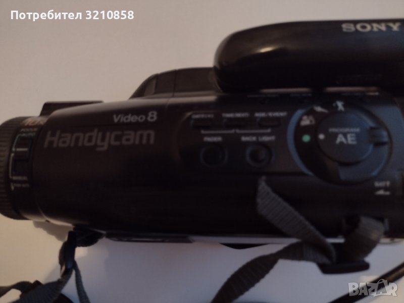 Видеокамера,,Sony" Handykam video 8-неработеща, снимка 1