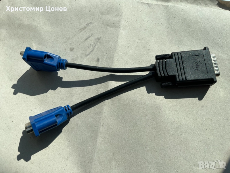 DMS-59 към 2хVGA MOLEX, снимка 1