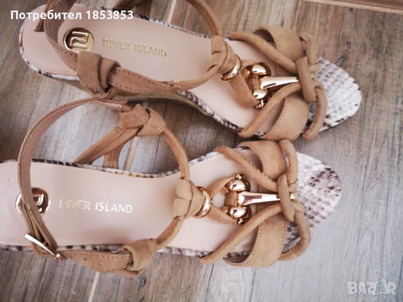 Дамски сандали river, снимка 1