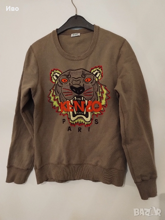 KENZO Paris оригинален памучен суитшърт(блуза) размер S, снимка 1