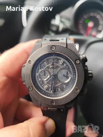 HUBLOT big bang carbon!