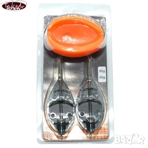 метод фидер сет, 2 хранилка и силиконова преса. , снимка 4 - Такъми - 42444301