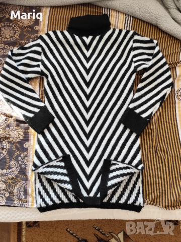 Дамски зимен пуловер , снимка 2 - Блузи с дълъг ръкав и пуловери - 52749311