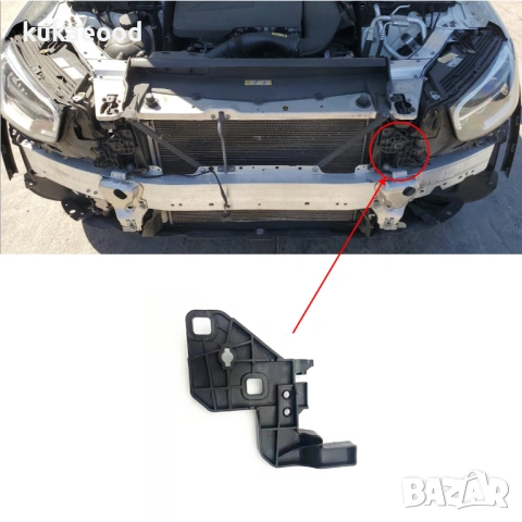 Щипка за захващане на фар Mercedes GLC W253, снимка 3 - Части - 54200124