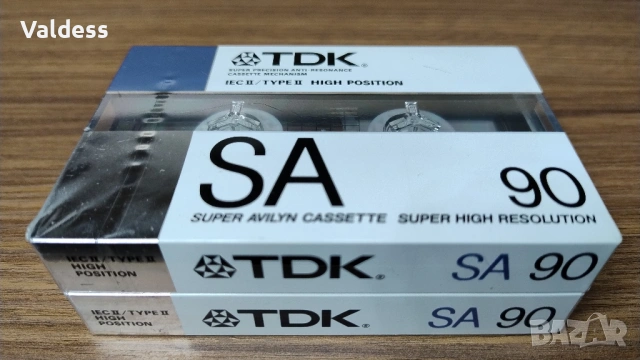 Аудио касети TDK position chrome type II