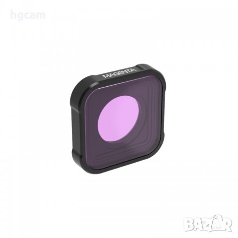 Филтър за подводно снимане за GoPro Hero 9/10/11 Black, Оригинален захват, Лилав, снимка 2 - Обективи и филтри - 31861246