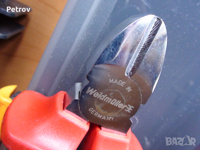 WEIDMÜLLER Germany - ТОП PROFI VDE 1000 V Клещи + Резачки!!ЧИСТО НОВИ!!ORIGINAL Weidmüller GERMANY!!, снимка 11 - Клещи - 36052084
