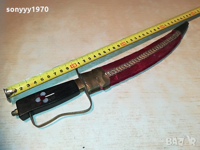 made in india-нож/кама с ножница-36см-внос швеицария