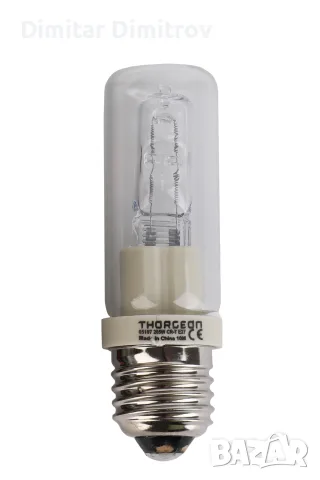 Нова THORGEON халогенна крушка E27 205W, 4200 лм, топла бяла 2800K, прозрачна