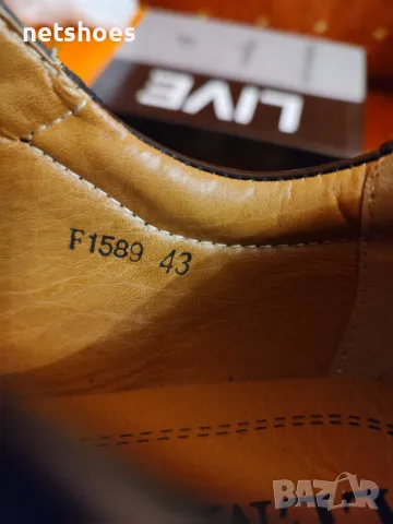 LEMAX-мъжки официални обувки №43, снимка 11 - Официални обувки - 49213341