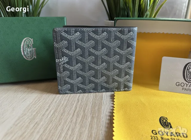 Goyard Портфейли Чисто Нови 
НАЛИЧНИ! , снимка 8 - Портфейли, портмонета - 49996219