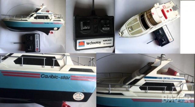 Радиоконтролна лодка Nikko RC Карибик-звезда от 1981г, снимка 2 - Колекции - 37093881