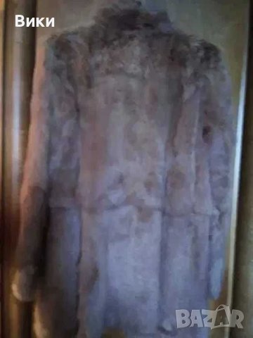 Дамско кожено палто, снимка 3 - Палта, манта - 44385407