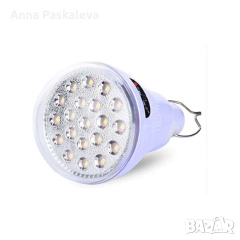 LED Къмпинг лампа за окачване със соларен панел GR-020, снимка 3 - Къмпинг осветление - 40387186