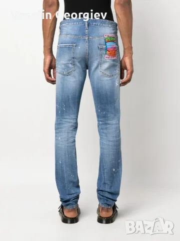 Оригинални дънки Dsquared2 – размер 50, снимка 2 - Дънки - 56088422