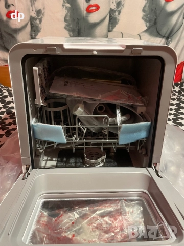 Съдомиялна машина COMFEE’ Mini Plus CDWMT305W-UK за плот, снимка 2 - Съдомиялни - 52909222